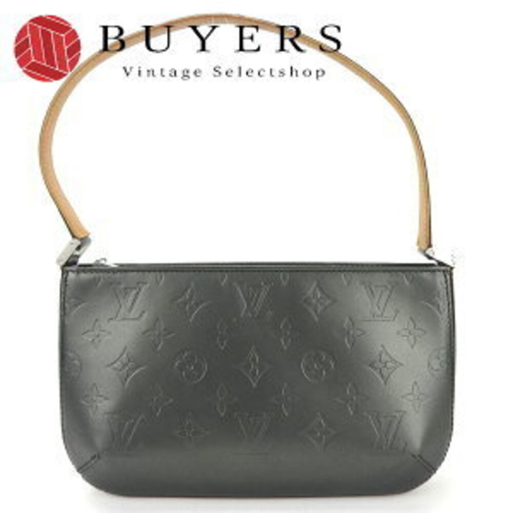 Louis Vuitton handbag Noir Matte Fowler Black